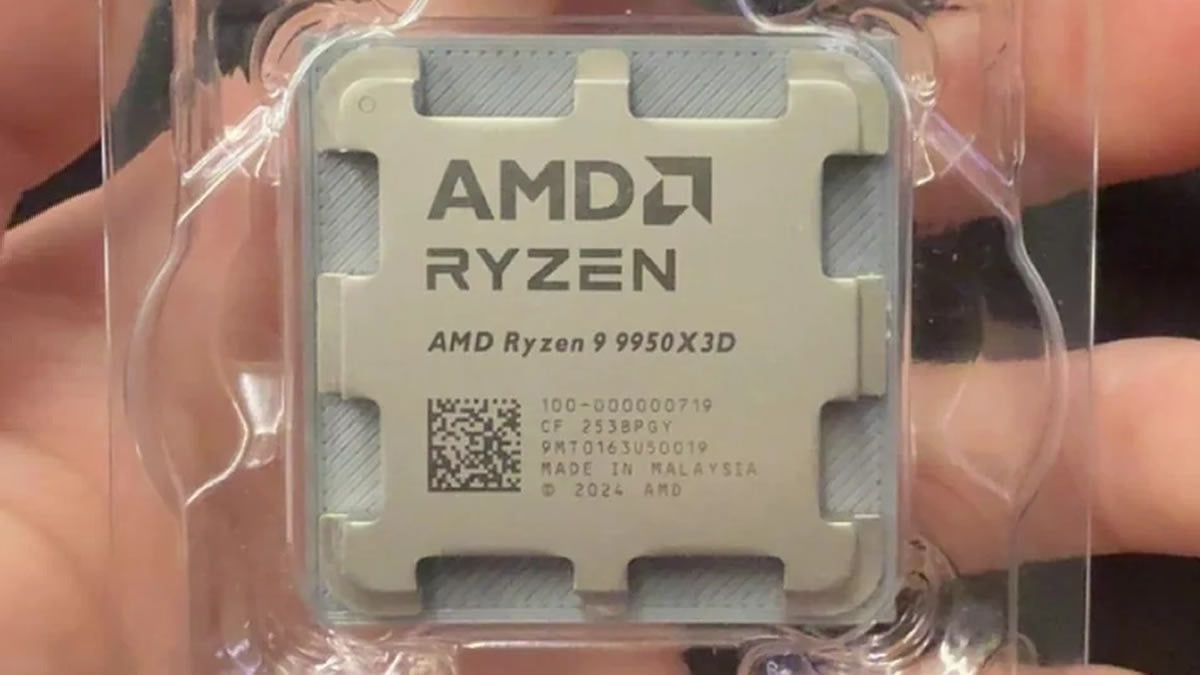 Buyer receives fake 3D-printed AMD Ryzen 9950X3D CPU