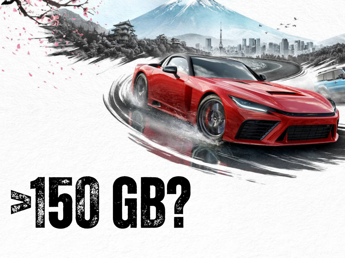 Forza Horizon 6 will reportedly eat up an enormous chunk of your SSD