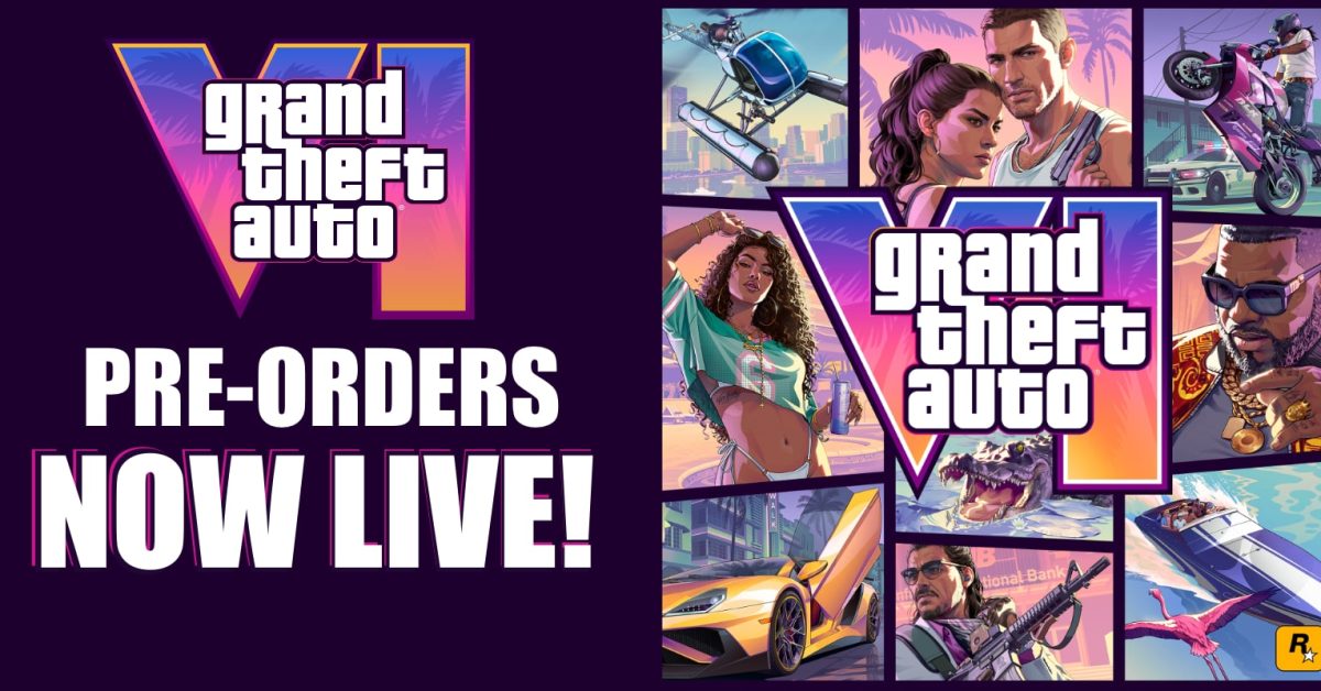 Grand Theft Auto 6 pre-orders now live!