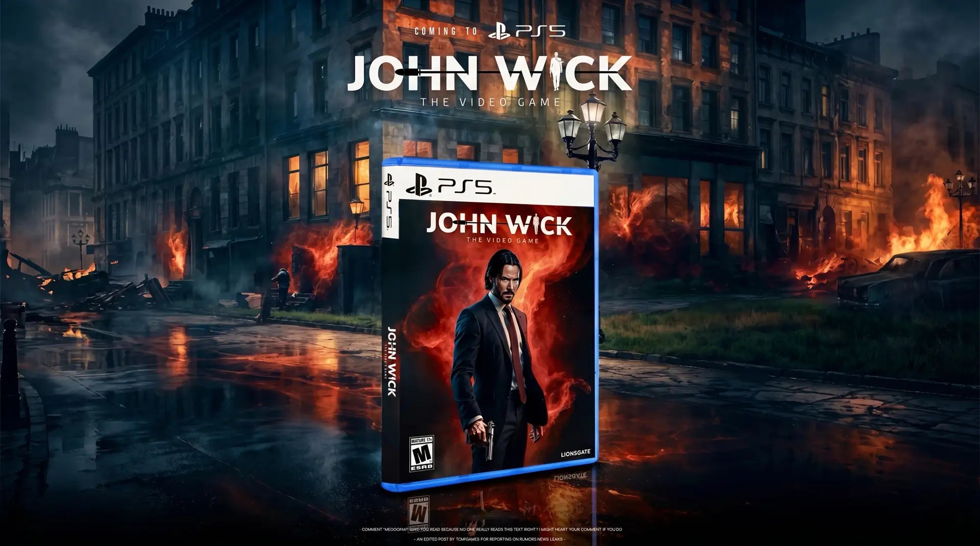 Saber Interactive is preparing a large-scale action game based on the John Wick franchise.