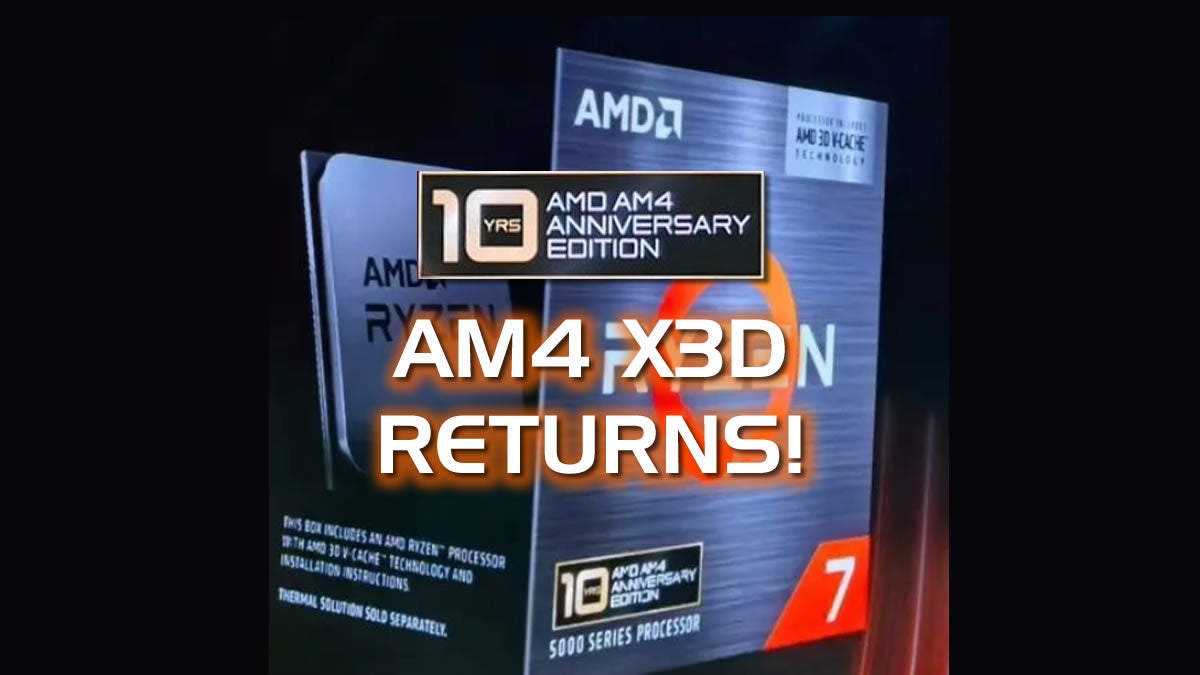 AMD's best 2026 CPU launch is from 2022 - 5800X3D spotted