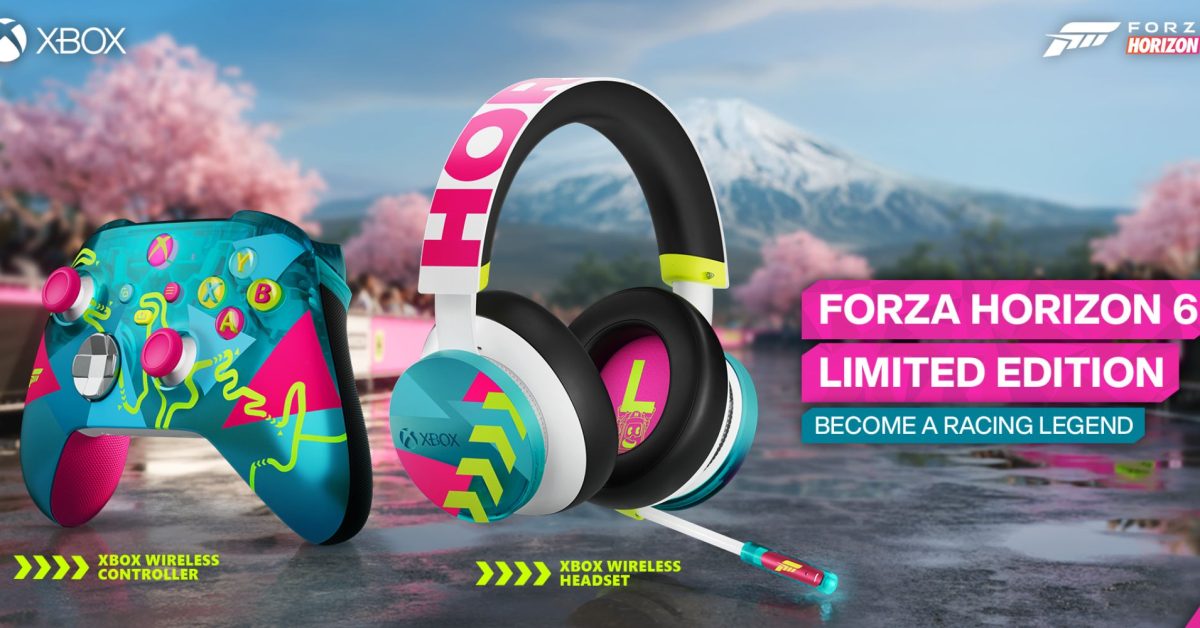 Check out the new Forza Horizon 6 Limited Edition see-through Xbox Wireless Controller and Headset, grab now from $35