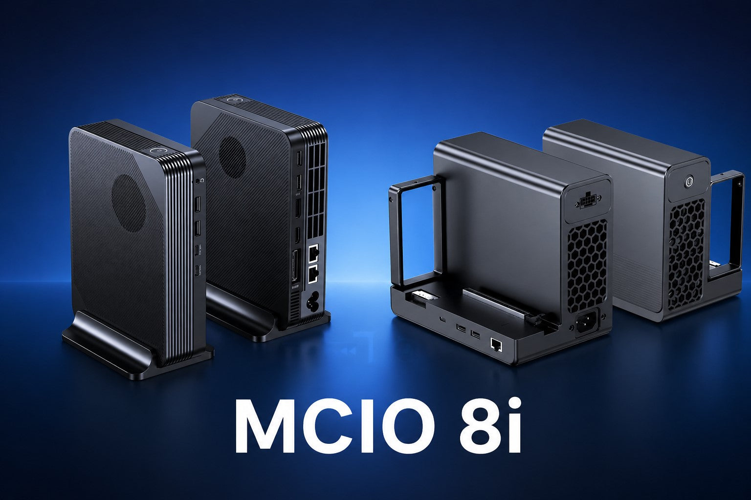 GPD Box Mini And G2 eGPU Ditch OCuLink For MCIO 8i, Pushing 512 Gbps To External RTX 4090 Setups