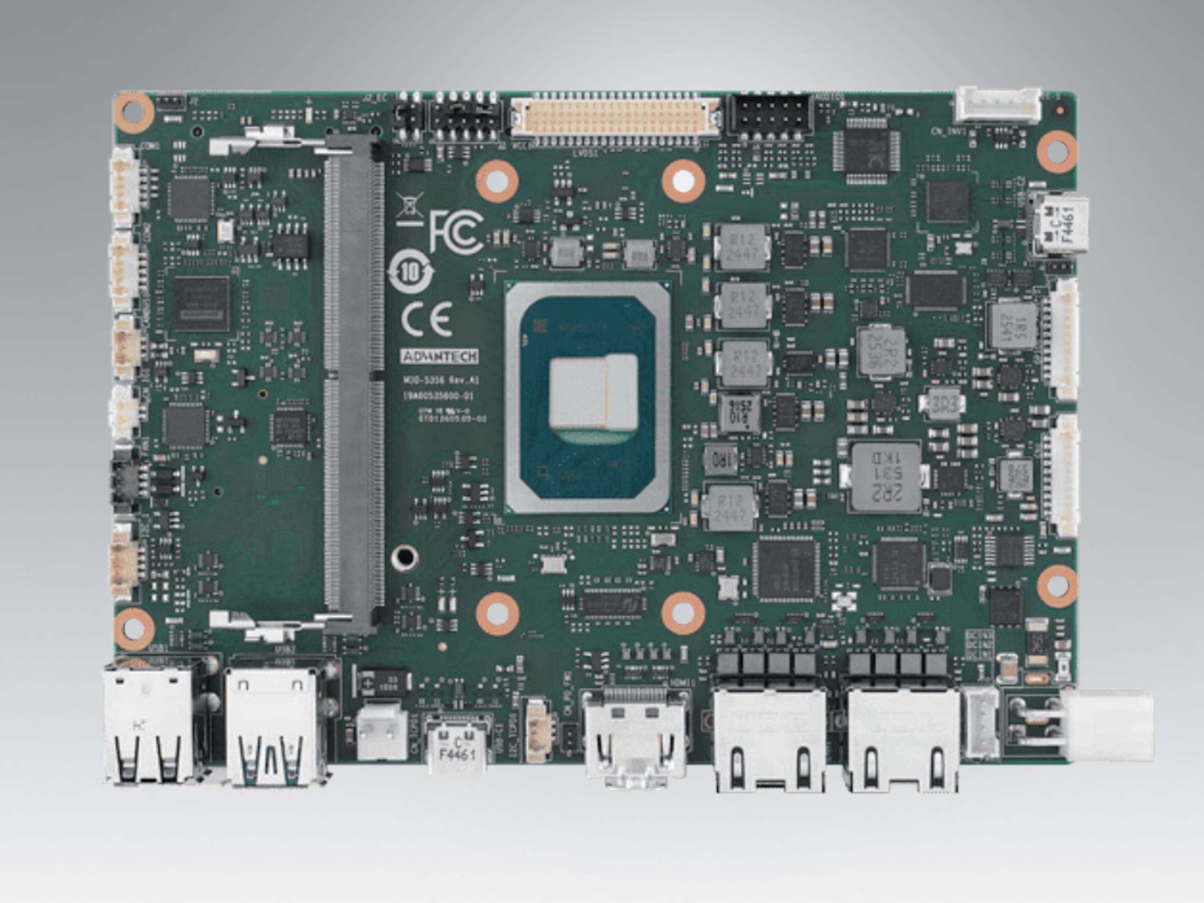 MIO-5356: Compact motherboard comes with Intel CPU and plenty of possibilities