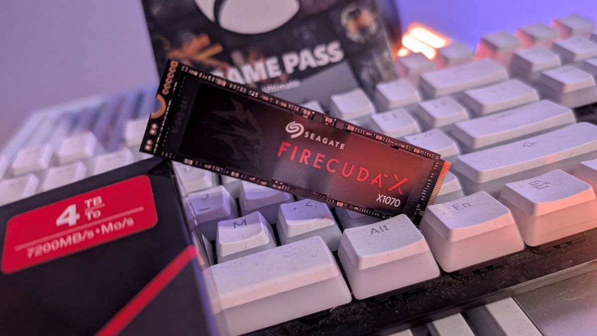 Seagate FireCuda X1070 NVMe SSD review