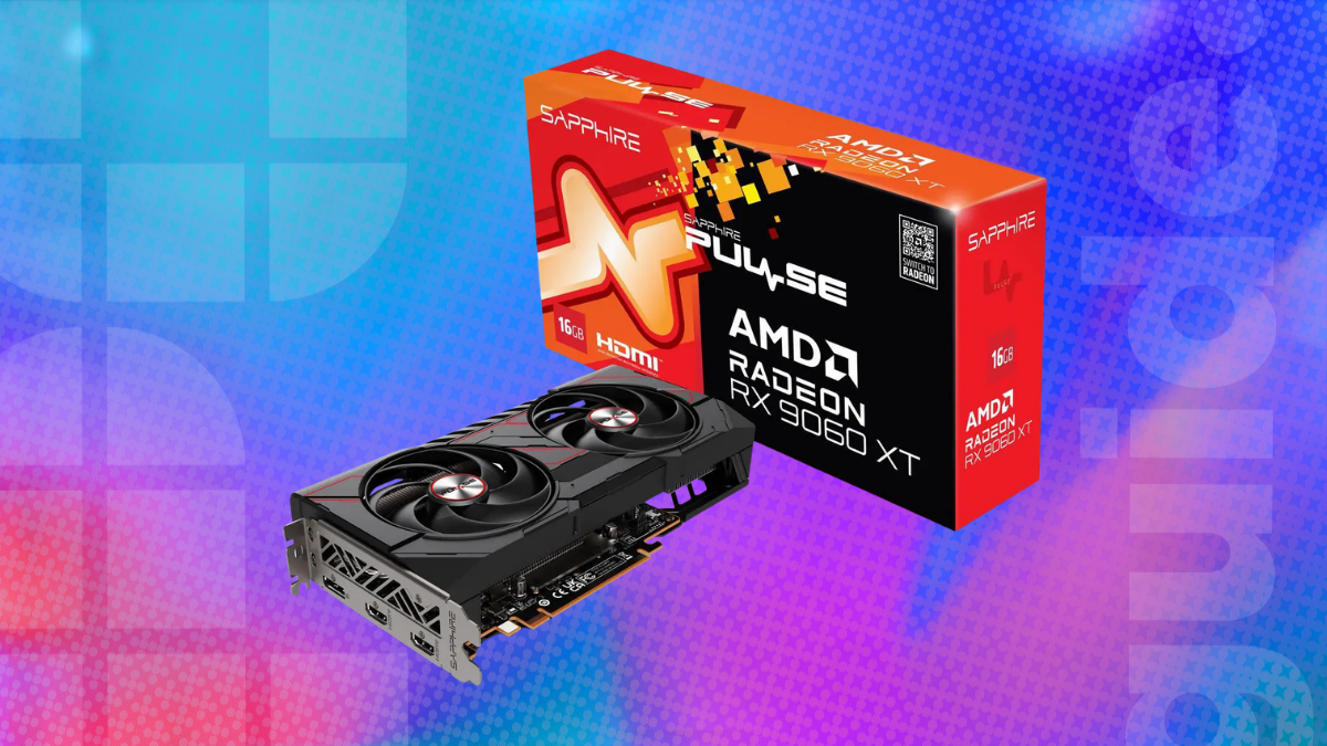 Sapphire Pulse RX 9060 XT is below $450 on Newegg and comes with Rosewill GPU support bracket
