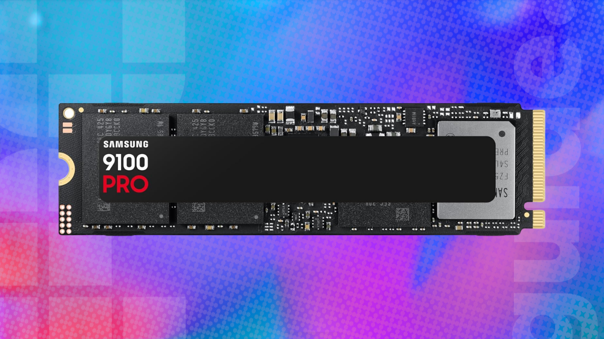 Perfect for workstations and AI, Samsung 9100 Pro 1TB SSD with 14,700 MB/s speed receives generous 26% discount