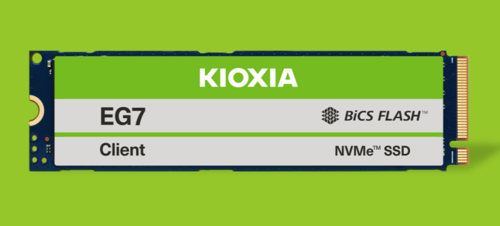 KIOXIA Announces EG7 Gen4 QLC Client Based Value SSDs