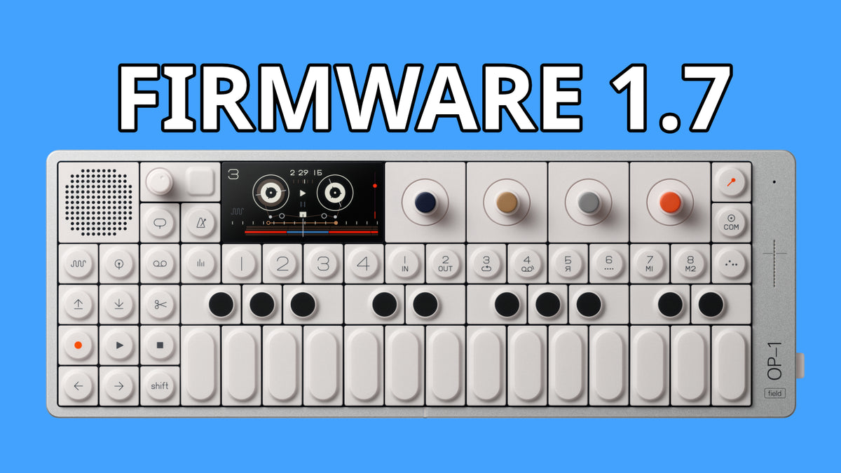 teenage engineering OP-1 Field 1.7: tape undo before GTA 6