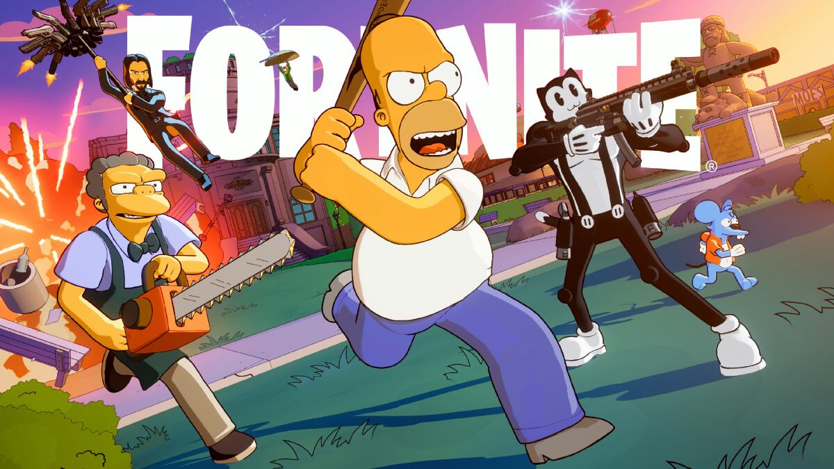 Eight months later, The Simpsons return to Fortnite with a new John Wick outfit, the Springfield map, and more new features
