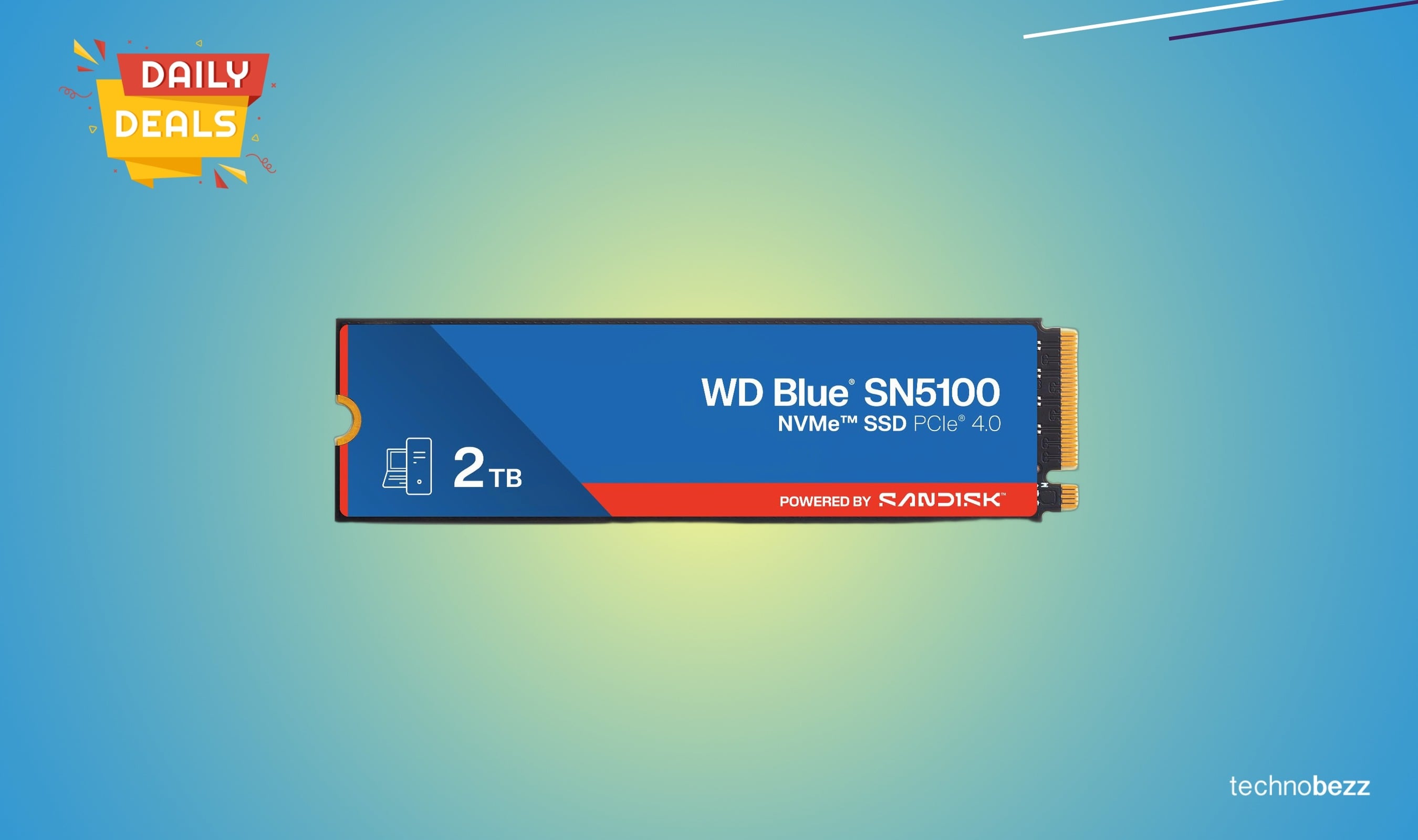 WD Blue SN5100 2TB NVMe SSD drops to $299.99