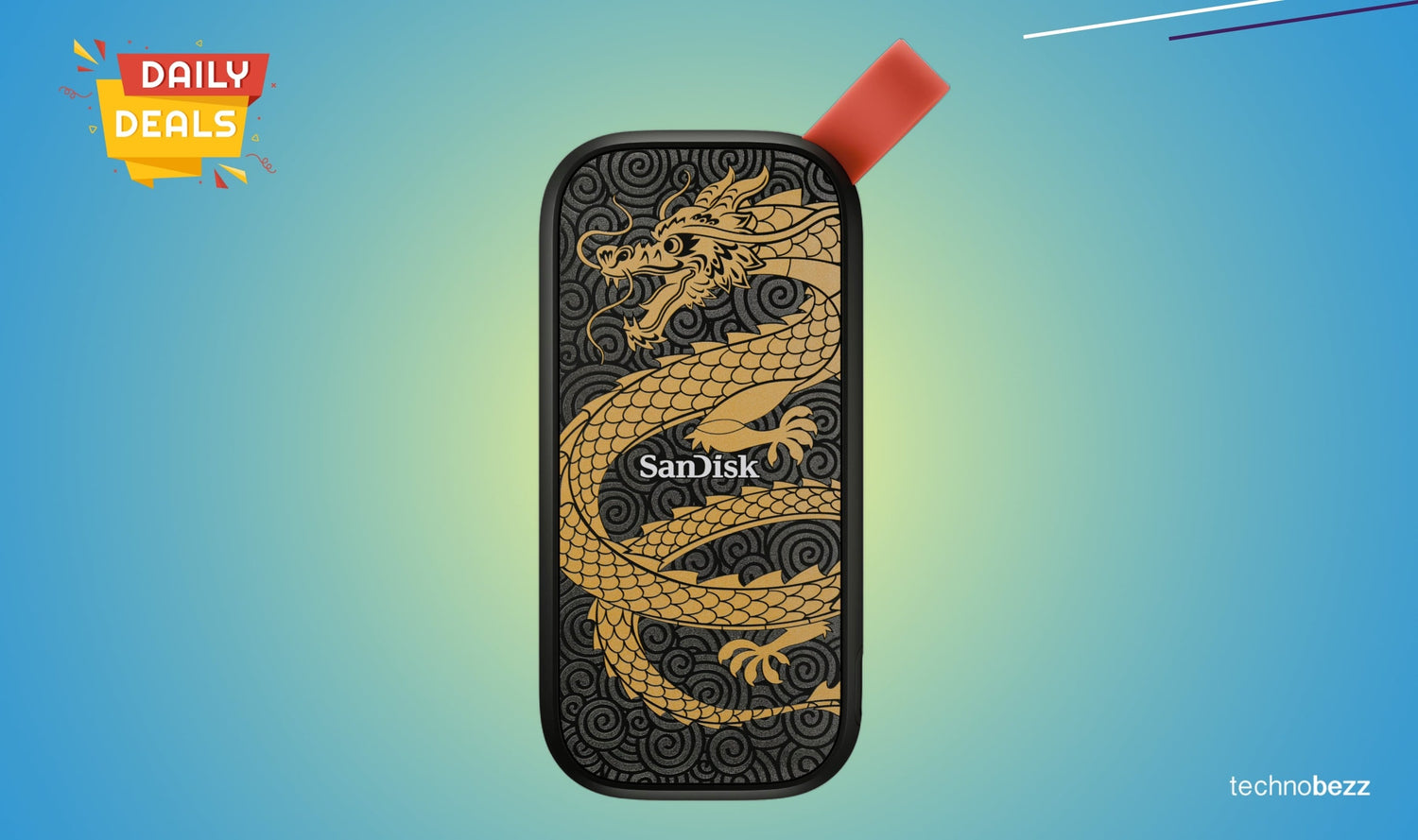 SanDisk Portable SSD Dragon Edition drops to $162.17