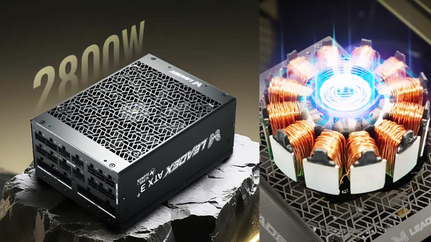 This Power Supply Can Power Four GeForce RTX 5090 GPUs: Super Flower Introduces Leadex 2800W Titanium Power Supply At $793