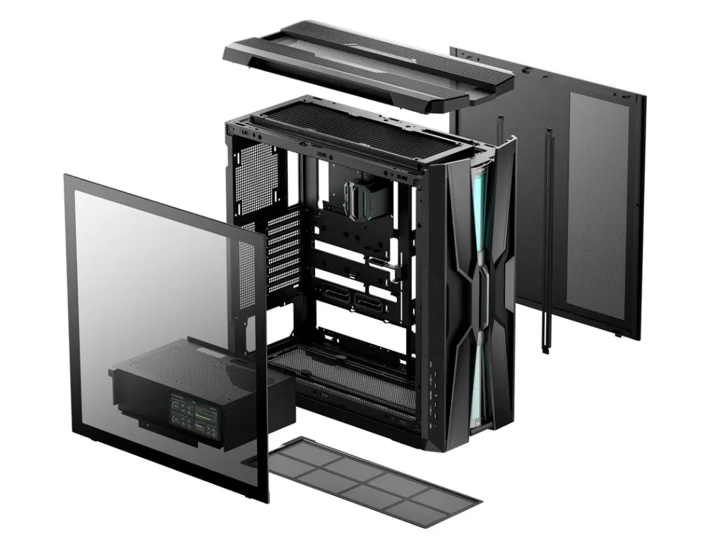 DeepCool GENOME III Full‑Tower Case has Built in 420 mm AIO Liquid Cooling