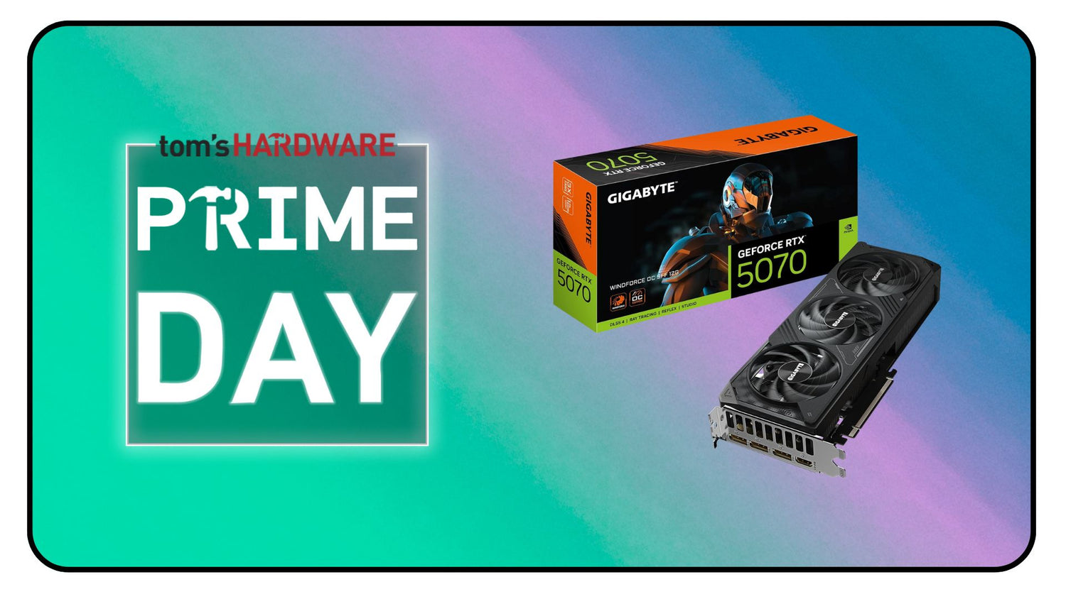 This is not a drill, our number one graphics card pick is finally below MSRP in the Amazon Prime Day UK sale — and there's a 5070 Ti with £160 off