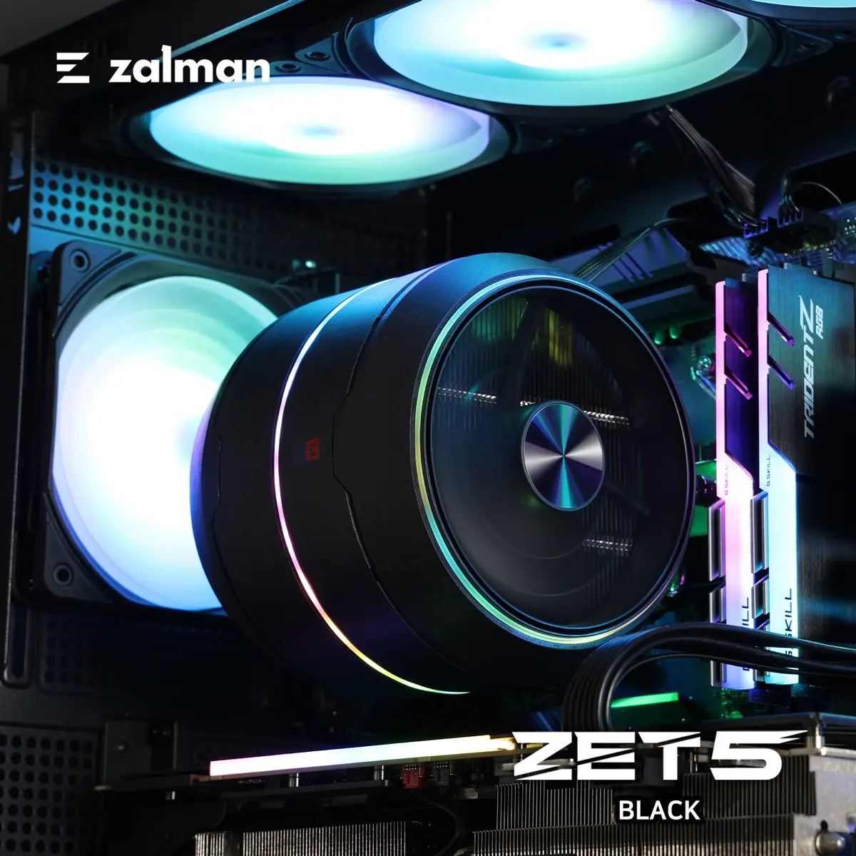 Zalman ZET5 CPU Cooler Launched with Jet Engine Inspired Design