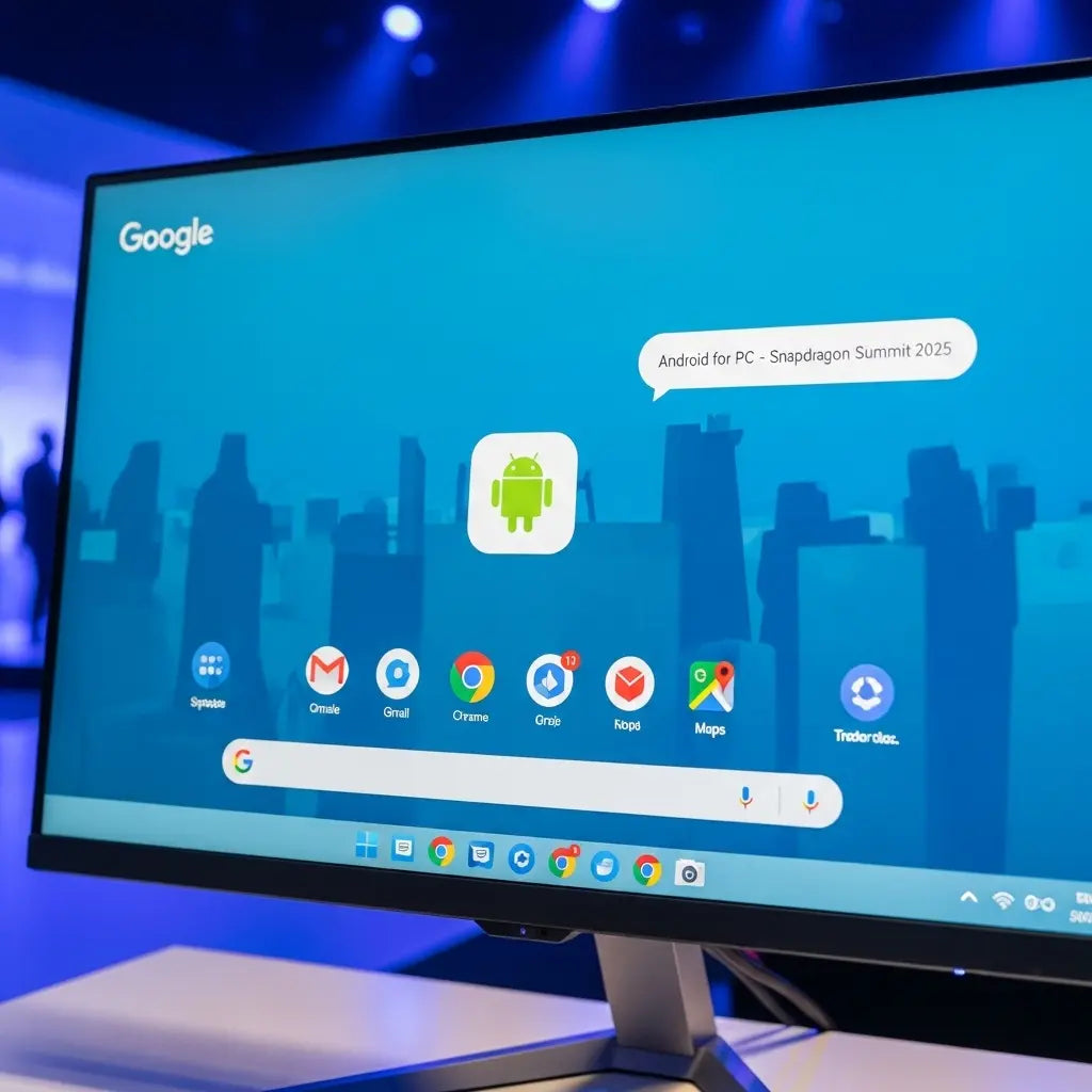 Google Teases Android for PC at Snapdragon Summit 2025