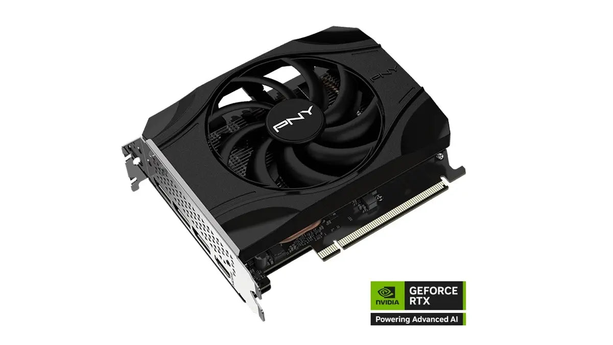 PNY launches compact GeForce RTX 5050 graphics cards with single and dual fans