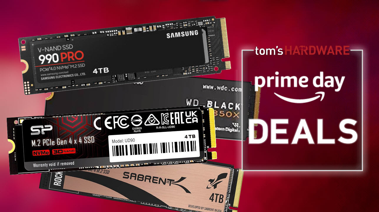 Grab a 4TB SSD for 5 cents per gigabyte in final-day Amazon deals you can still get before Prime Day ends – 8TB models start as low as 7 cents per GB