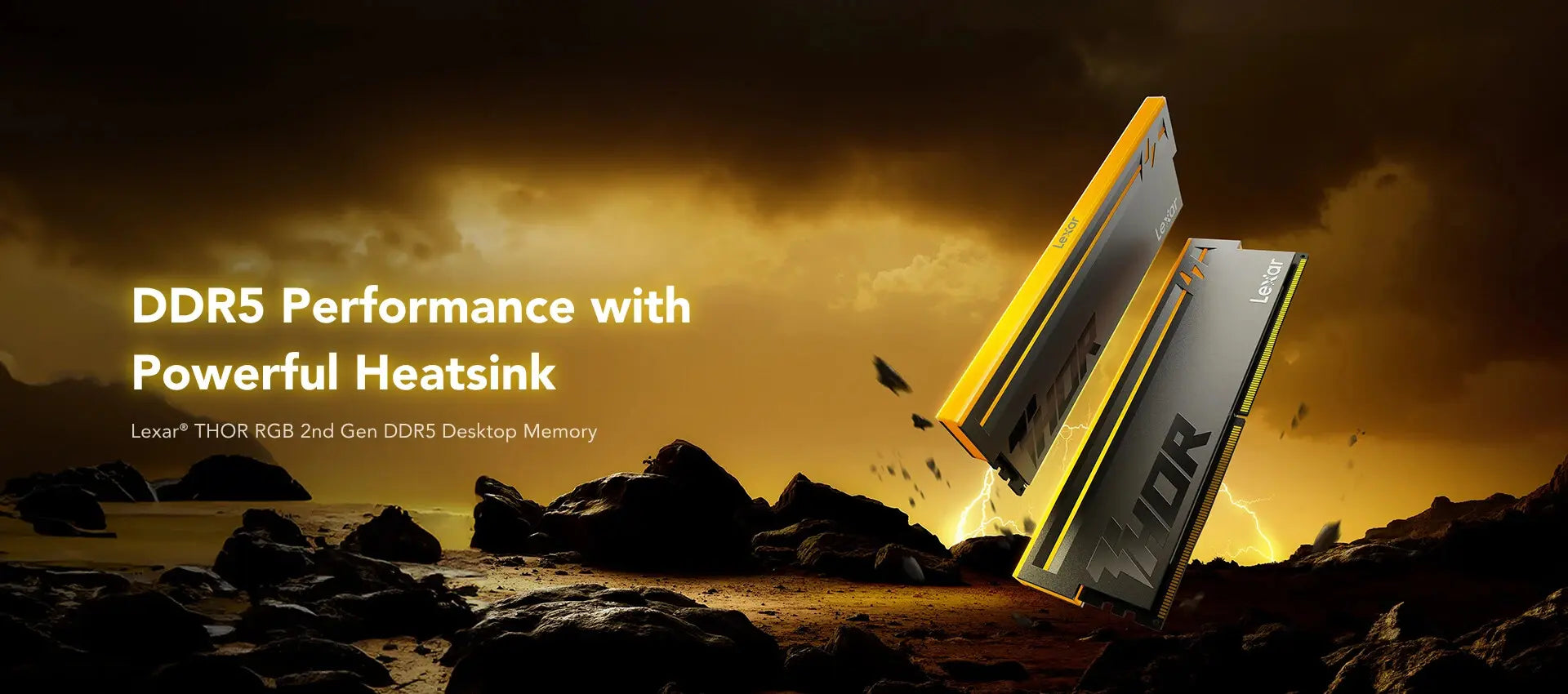 Lexar THOR Z RGB DDR5 RAM Launches With Upgraded Lighting