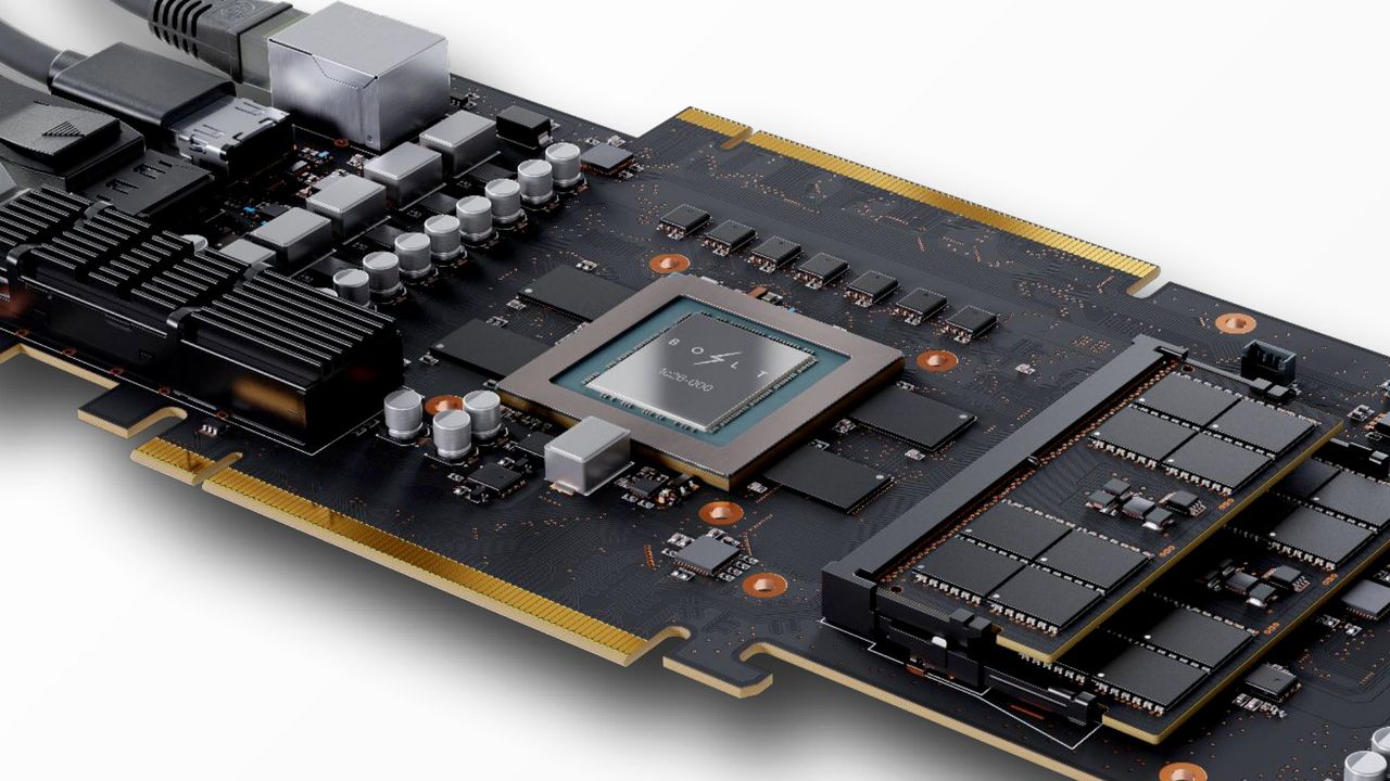 Can a graphics card be 2.5x faster than an RTX 5090 in path tracing and use 80% less power? Bolt Graphics claims its Zeus GPU-powered models do just that