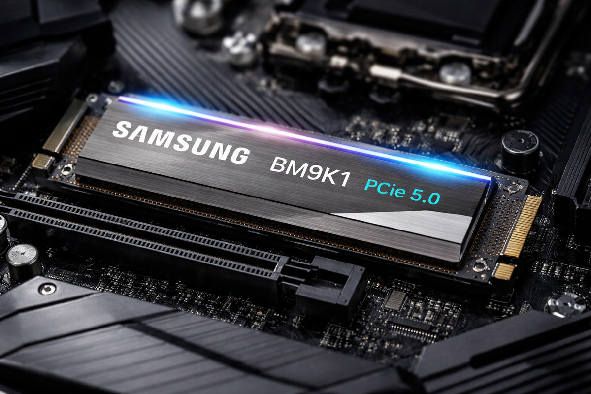 Samsung BM9K1: Samsung’s first client SSD with a RISC-V controller targets PCIe 5.0 and QLC for “Personal AI”