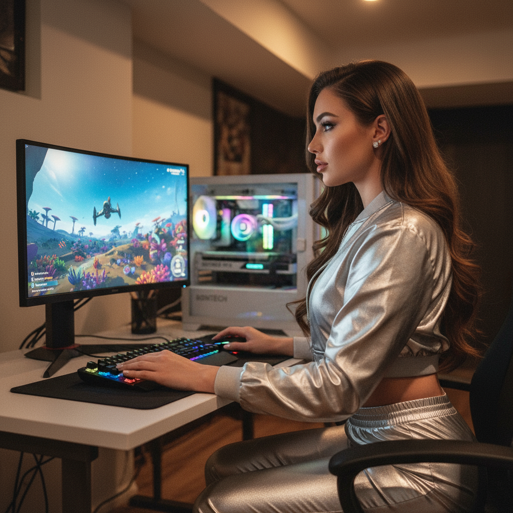 Upgrade your gaming and streaming setup with Groovy Computers' RGB PC! Canadian-built, powerful, stylish, and flexible financing. Elevate your desk and dominate the game—shop now at GroovyComputers.ca!