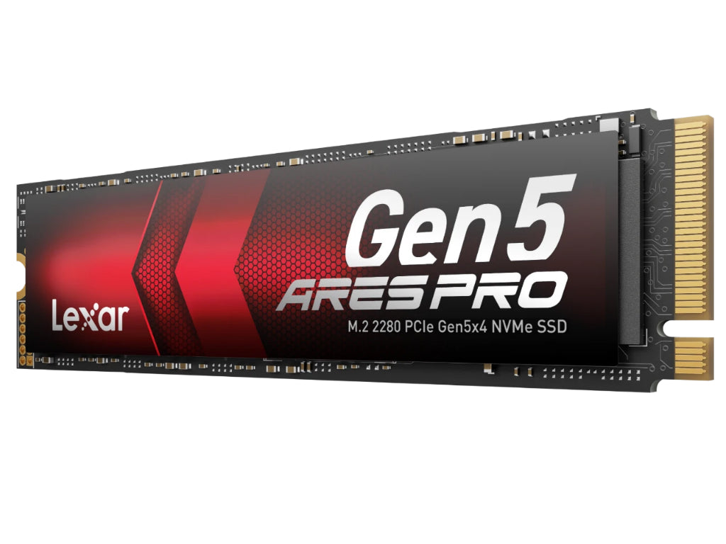 Lexar Launches ARES PRO SSD – 14 GB/s Read, 4TB Max Capacity