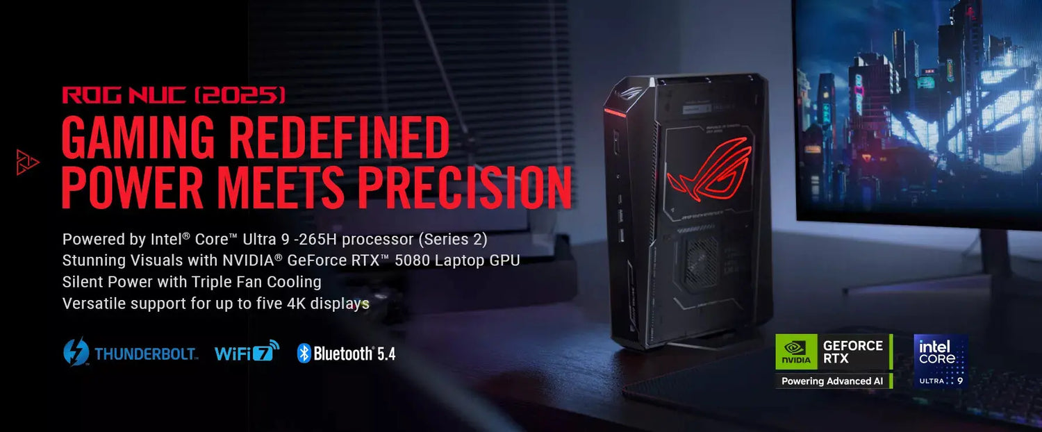 ASUS Republic of Gamers Announces ROG NUC (2025) Gaming Mini PC