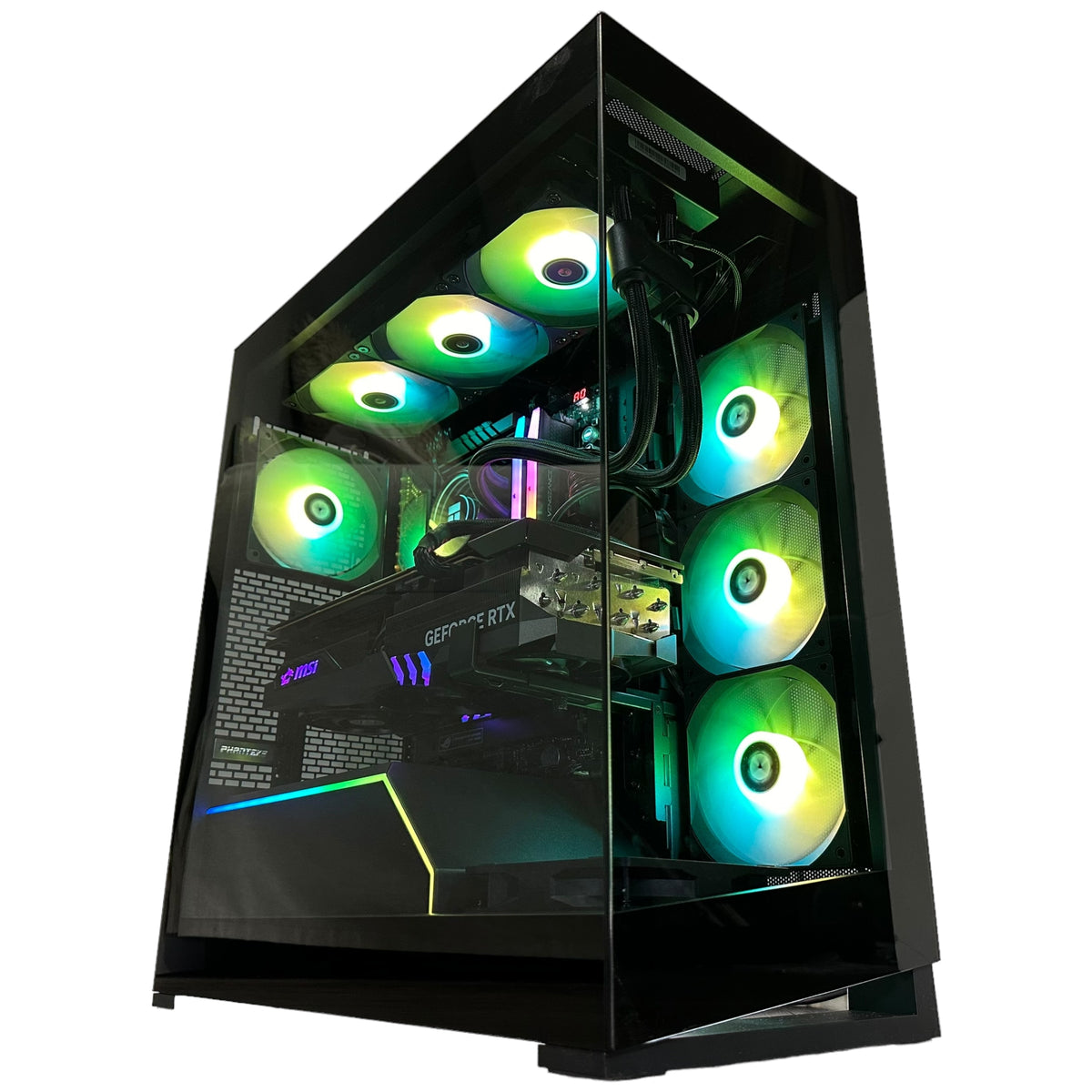 Top Tier Brand New High End 24-Core Gaming PC, ASUS ROG MAXIMUS, i9-14900KF, RTX 4090/5090 Options, 64GB 6000mhz DDR5 RAM, 4TB NVME SSD, 8TB HDD (Options), WIFI
