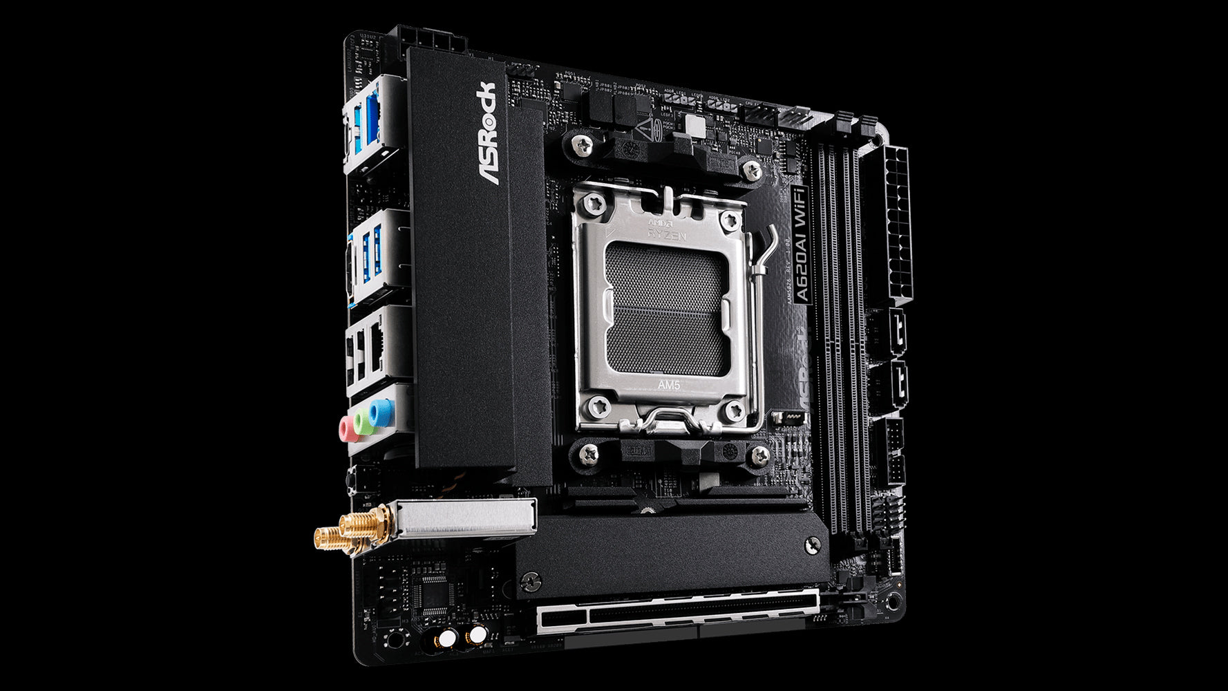 ASRock tailors budget-friendly AMD A620 mini-ITX motherboard to SFF enthusiasts