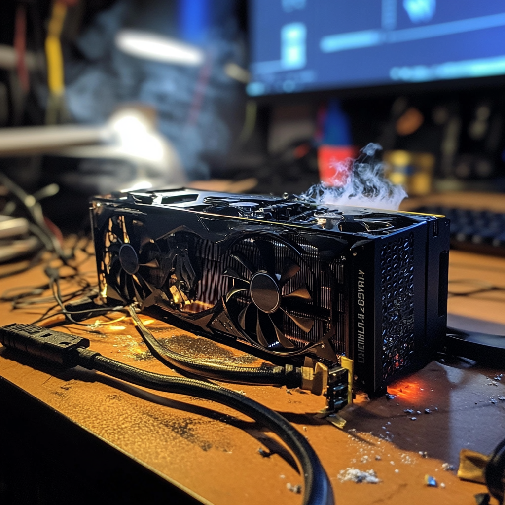 User Received RTX 5070 With A Missing Pin In Power Connector: Cable Melted Instantly