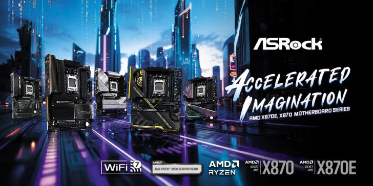 ASRock Brings More AMD X870 Motherboards Onboard: Flagship X870E Taichi OCF, Creator, NOVA, LiveMixer, And Pro Series Models Launched