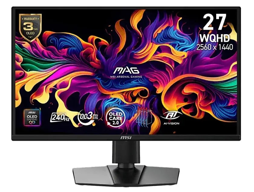 MSI MAG 272QP QD-OLED X24 Monitor Launches With 2K 240Hz Panel