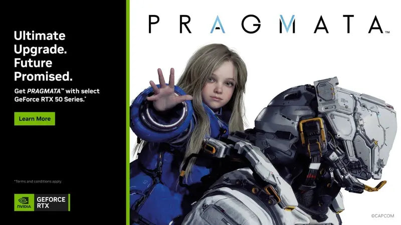 NVIDIA is gifting PRAGMATA with every eligible RTX 50 series card purchase