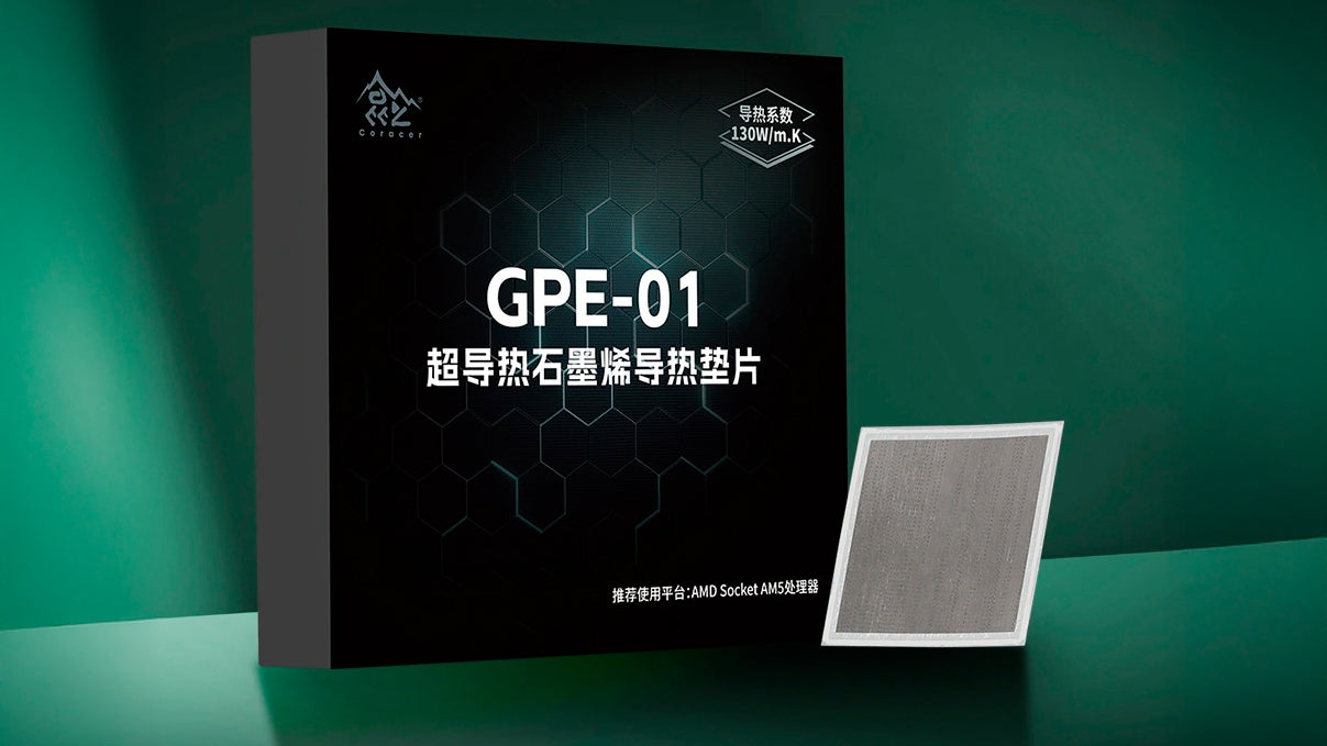 Graphene thermal pad for AMD CPUs promises 17X better conductivity than thermal paste, 2X improvement over Thermal Grizzly