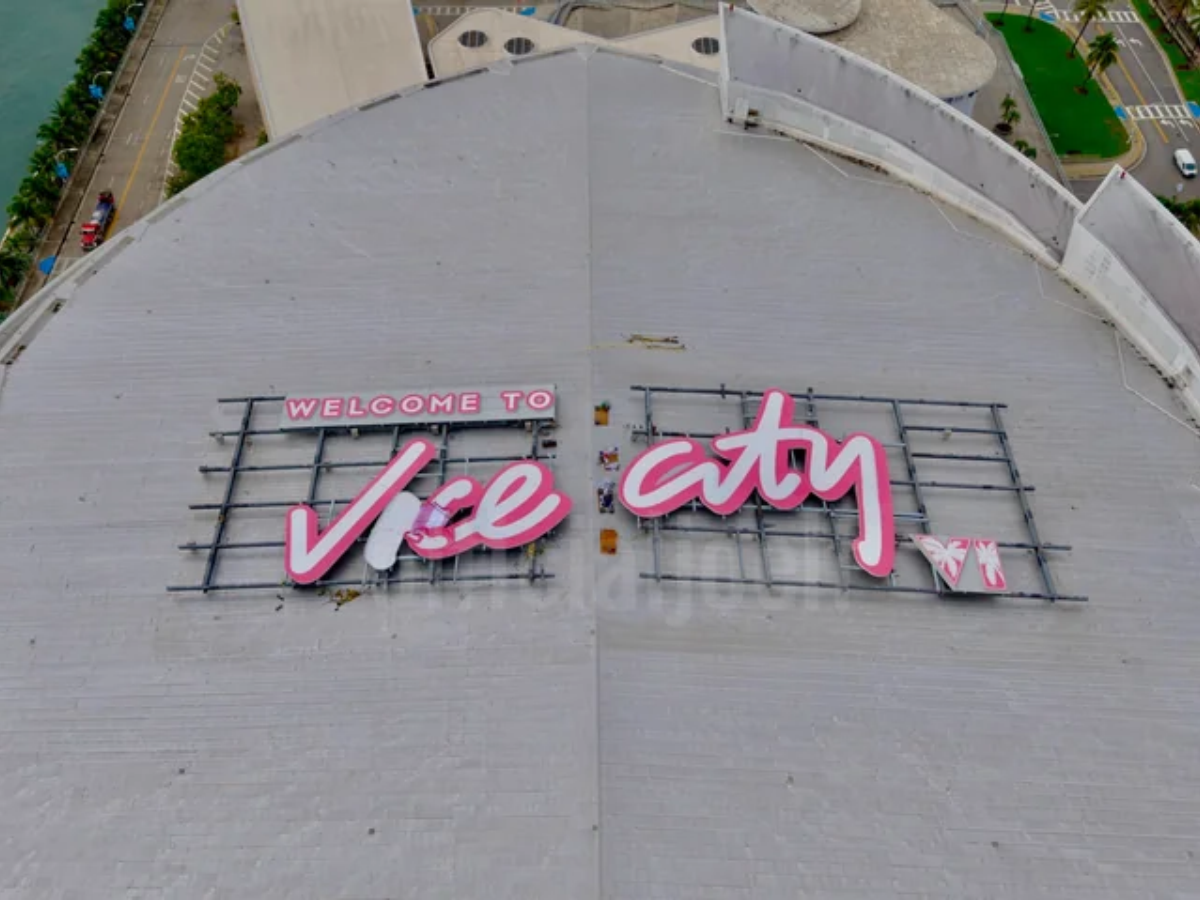 Rockstar Pays Nearly $1 Million for a Welcome to Vice City Sign in Miami Ahead of GTA 6