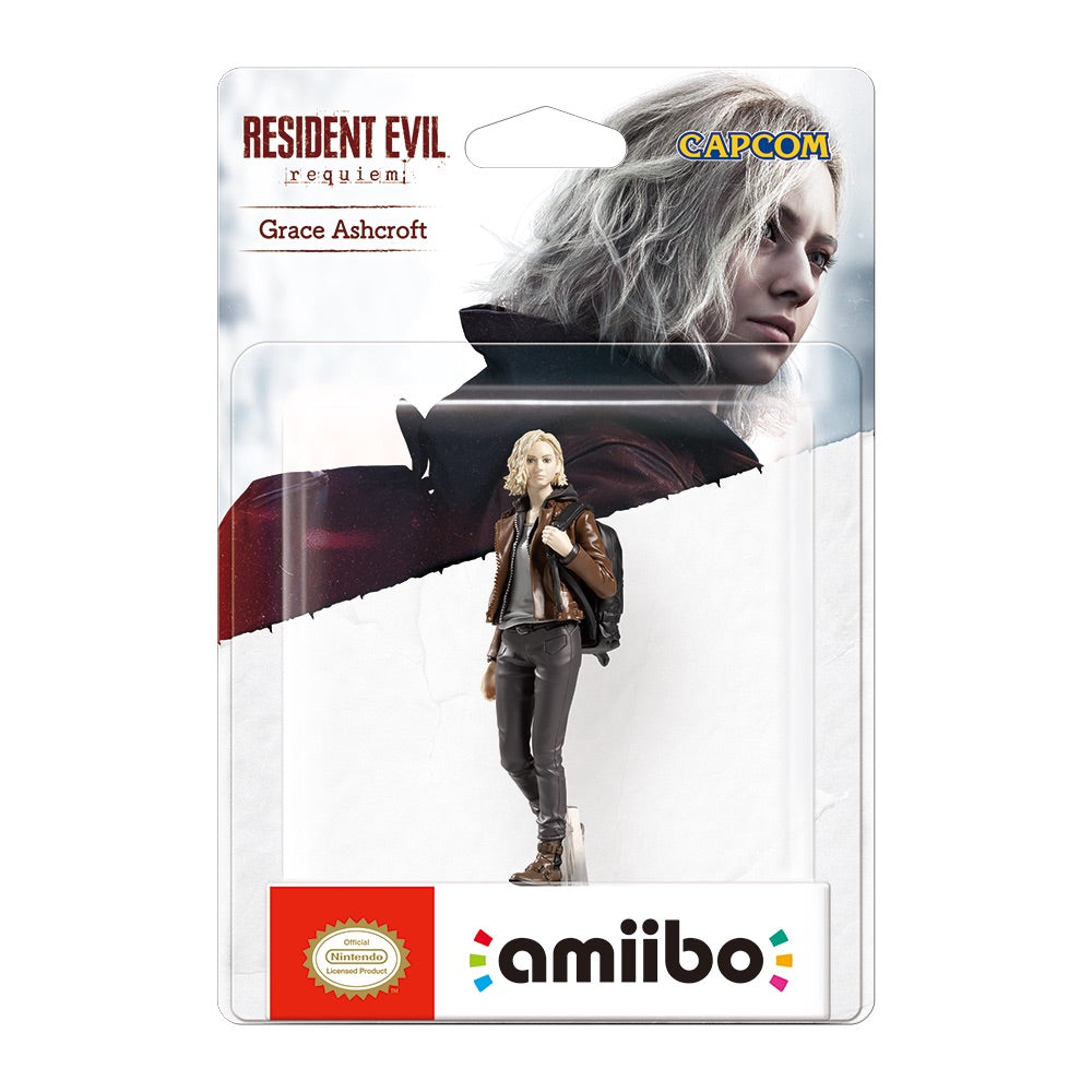 Resident Evil's Leon and Grace amiibo available today