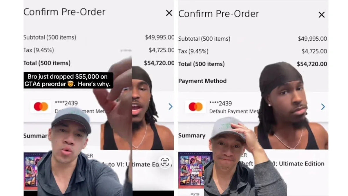 Man Claims He Spent $54,720 on 500 GTA 6 Copies. Viewers Think They Spotted a Huge Flaw
