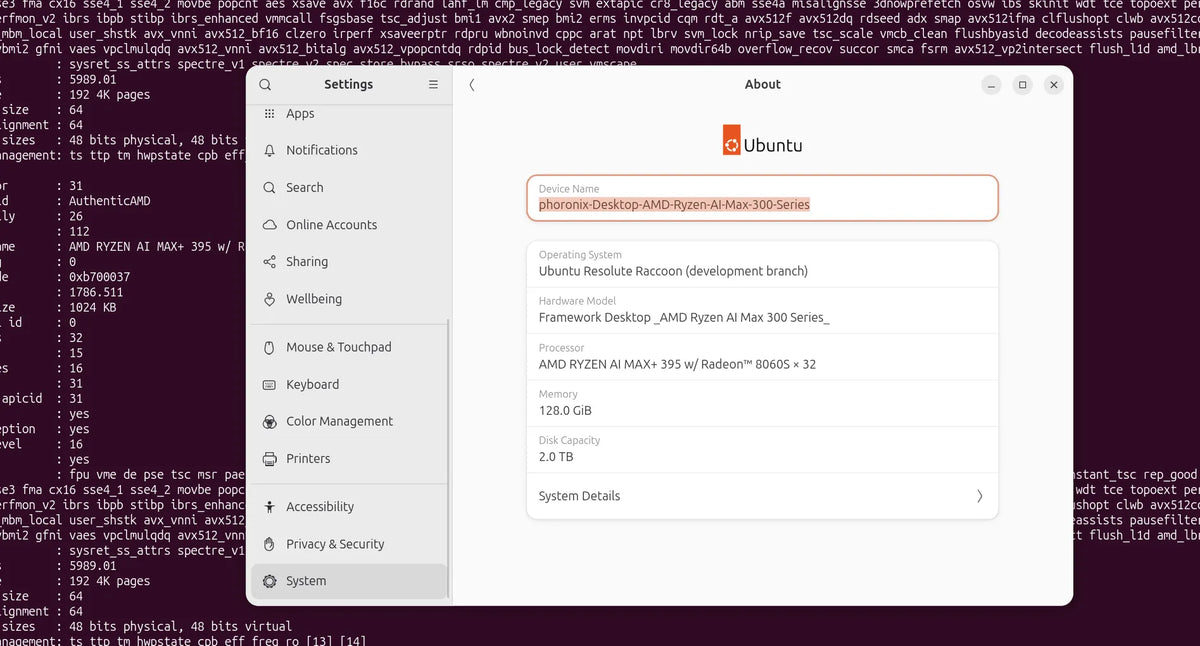 Ubuntu 26.04 Provides More Performance For AMD Ryzen AI Max "Strix Halo"