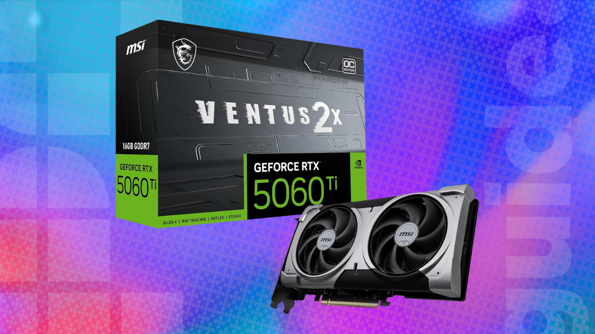 MSI RTX 5060 Ti, perfect for 1440p gaming, is at its best price right now on Amazon