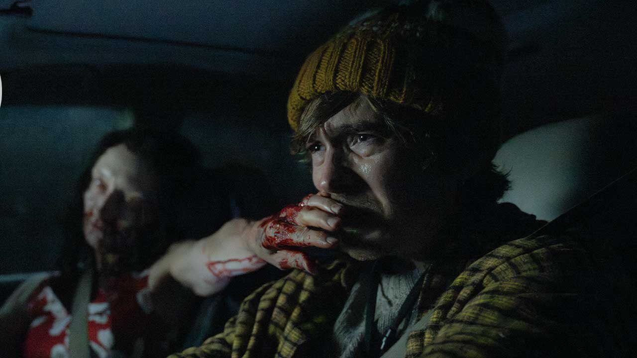 New Look at 'Resident Evil' Sees Austin Abrams Silenced by the Undead
