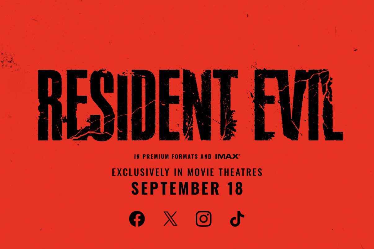 Resident Evil Movie Reboot Logo Revealed