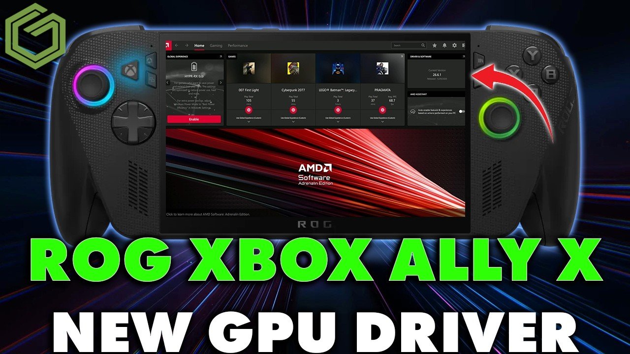ASUS Releases Ally X Driver 26.6.1 for Forza Horizon 6