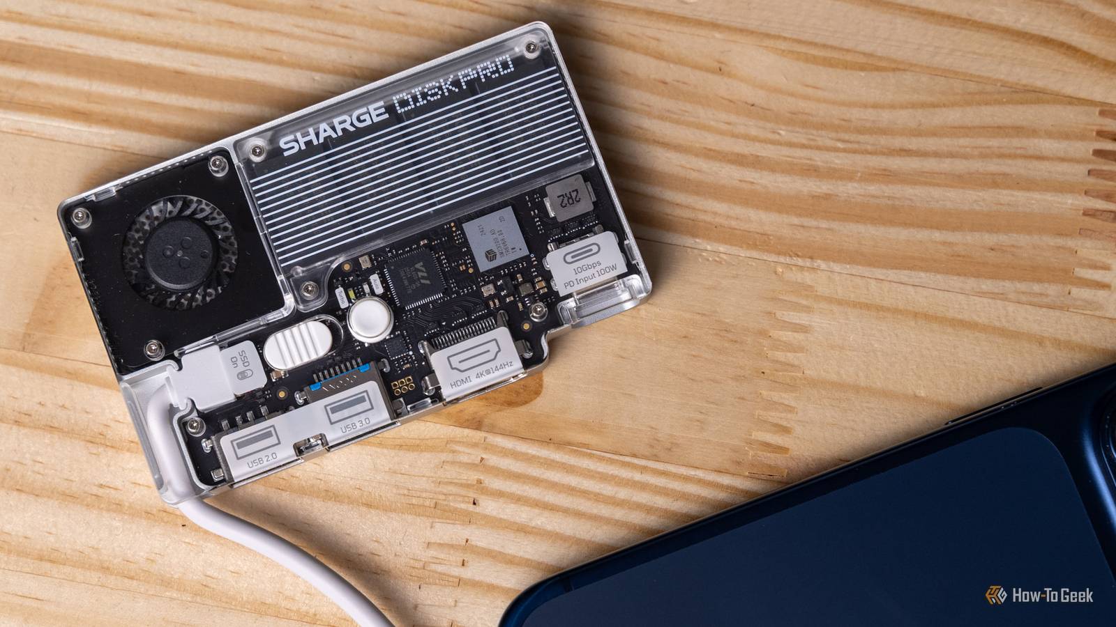The Sharge Disk Pro is the most unique portable SSD I’ve ever tested
