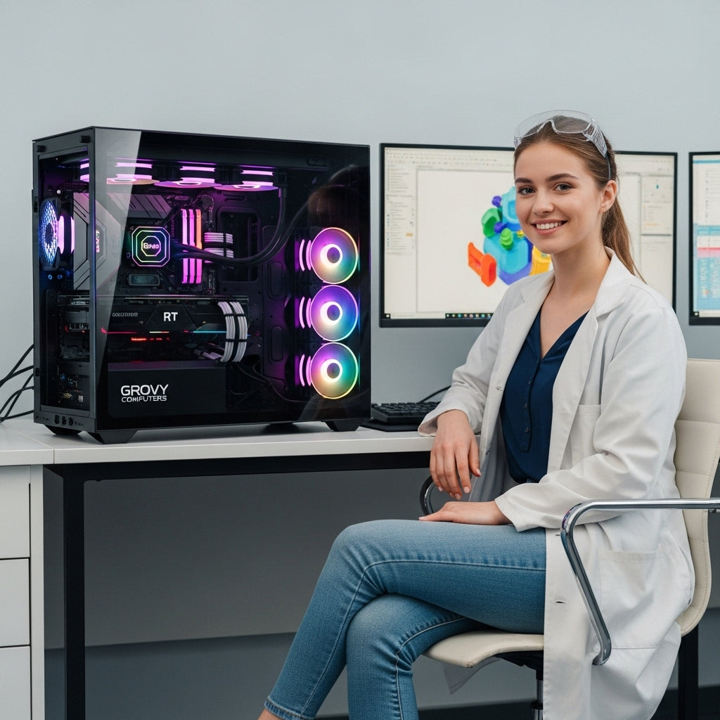 Power Up with Groovy Computers: Custom RGB Gaming PC for Ultimate Performance, Canadian Quality & Flexible Financing—Level Up Your Gaming & Streaming Today!
