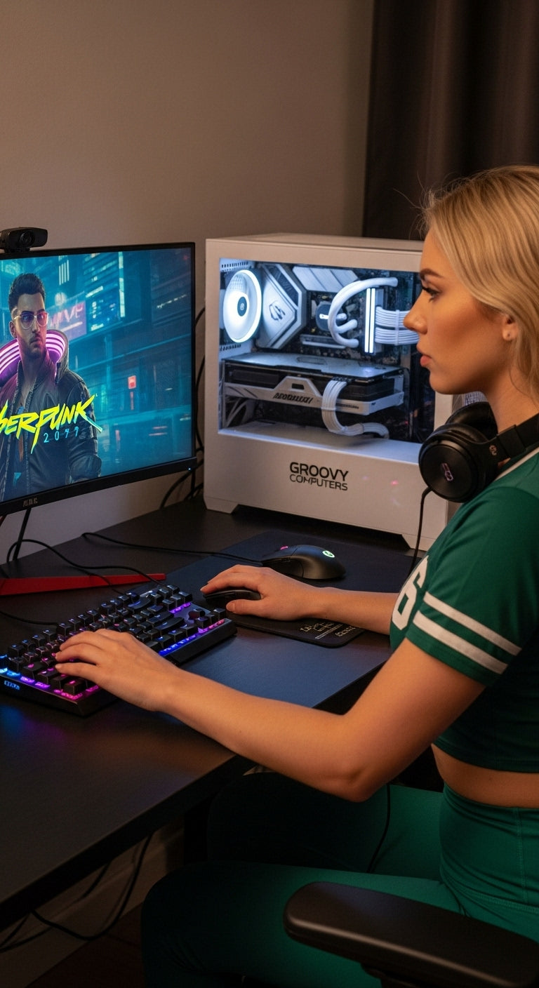 Upgrade Your Gaming Setup with Style and Power—Canadian-Built RGB PCs, Flexible Financing, and Trendy Designs at GroovyComputers.ca! Level Up Your Play Today!