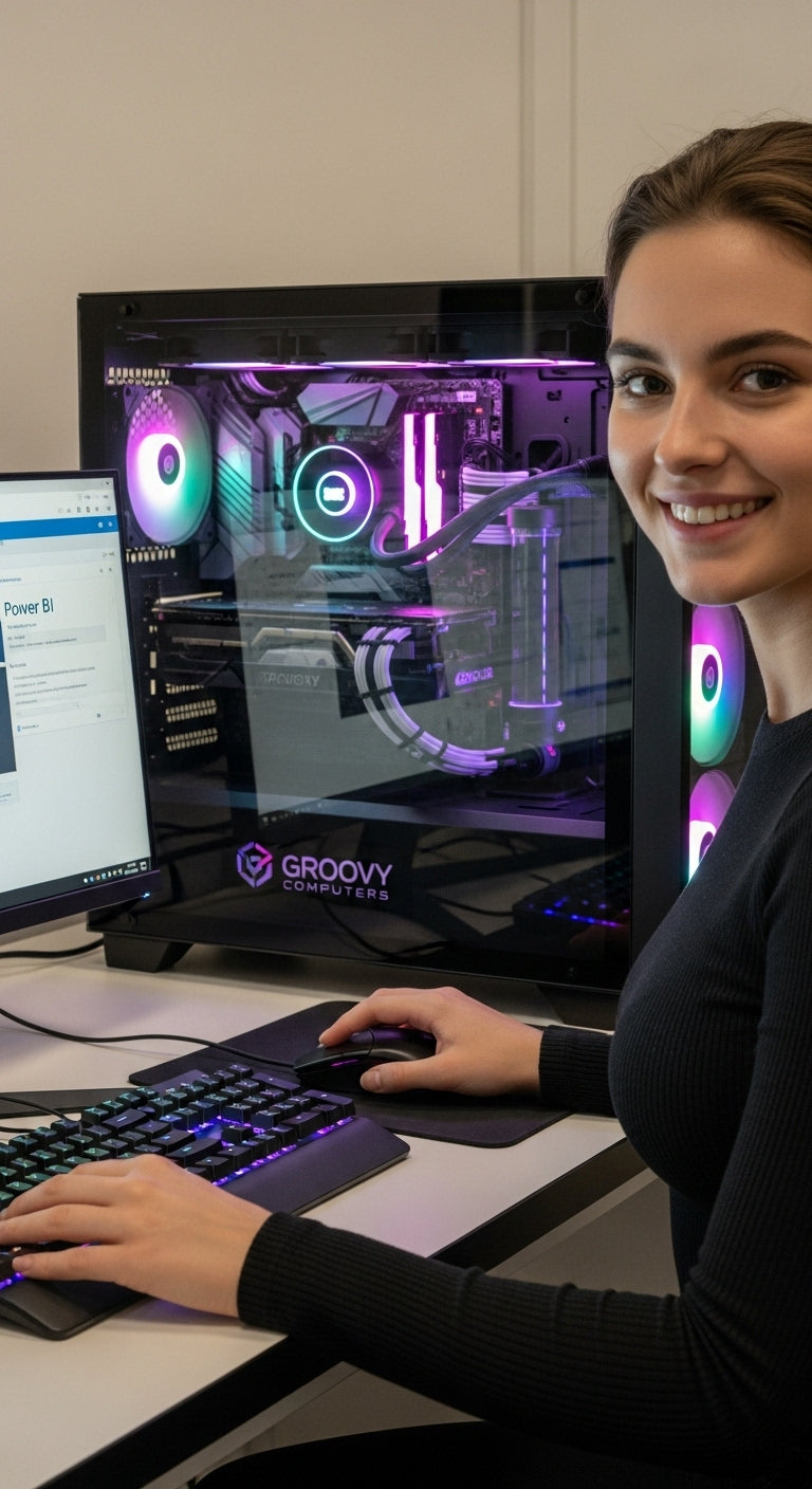 Level Up Your Gaming with a Custom Canadian-Built PC, RGB Setup, and Flexible Financing Options! Perfect for Streamers & Gamers—Visit GroovyComputers.ca Today!