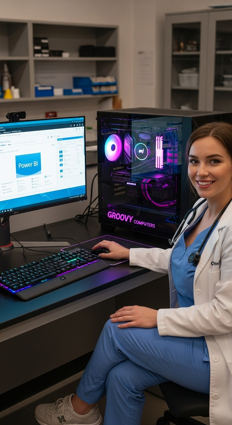 Elevate Your Gaming with Canadian-Built RGB PC Setup | Fast Multitasking & Streaming | Shop GroovyComputers.ca Today!