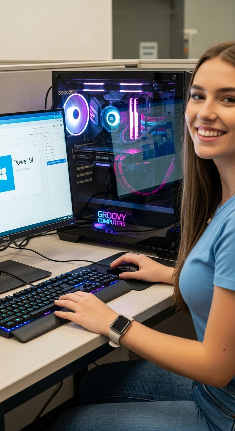 Upgrade your gaming with Groovy Computers' custom RGB PC! Canadian-built, top-tier performance, sleek design, and flexible financing options. Elevate your experience today at GroovyComputers.ca!